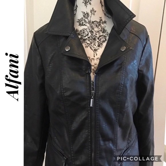Alfani Jackets & Blazers - 🎉Alfani Moto Faux Leather Jacket #80